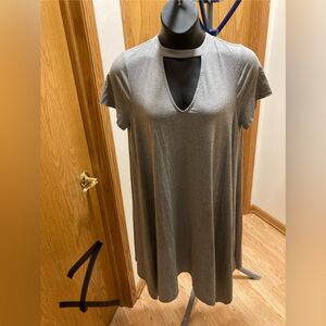 Torrid gray shift dress